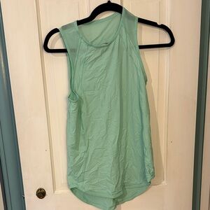 Lululemon Athletica Light Green Tank Top